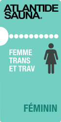 Entrée Femme Trans Trav Atlantide Sauna Paris